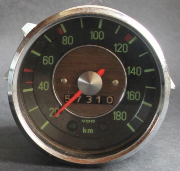 Audi 80 Roundinstruments 1969 VDO Speedometer and Fuel-Temperaturegauge (6512)